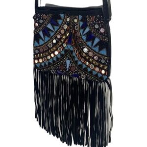 For ever 21 cross body beaded bag